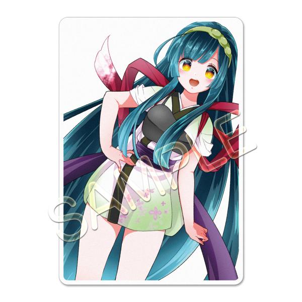 東北ずん子イージーステッカー(ずん子ノーマル)82x120mm