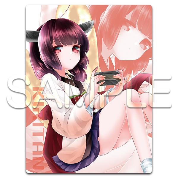 東北ずん子(きりたん：休日のひととき) マウスパッド☆吸着ステッカータイプ