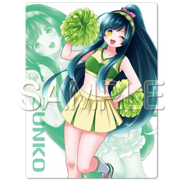 東北ずん子(チアずん子) マウスパッド☆吸着ステッカータイプ