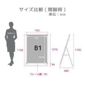 看板 立て看板 製作 屋外 a型看板 スタンド...の詳細画像4