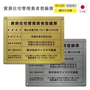 サインスタイル 解体工事業登録票 看板 法令サイズ 建設業 解体工事業