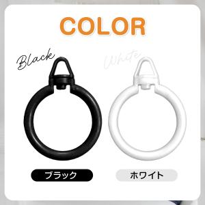 つっぱり棒用カーテンリング カーテンフック 2...の詳細画像5