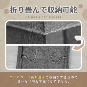吊り下げ収納 クローゼット 衣類 衣装 折りた...の詳細画像3