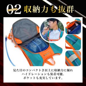 サイクリング リュック ランニング バッグ 自...の詳細画像3