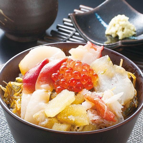 7種の彩 海鮮漬丼 100g×4個 (4人前) 北海道産