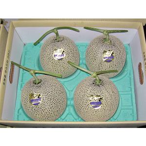 富良野メロン（秀) 特大玉 2.1〜2.3Kg×3玉 北海道産 めろん 出荷