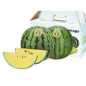 送料無料 マダーボール西瓜（秀）2.5kg×4玉 北海道産 小玉スイカ