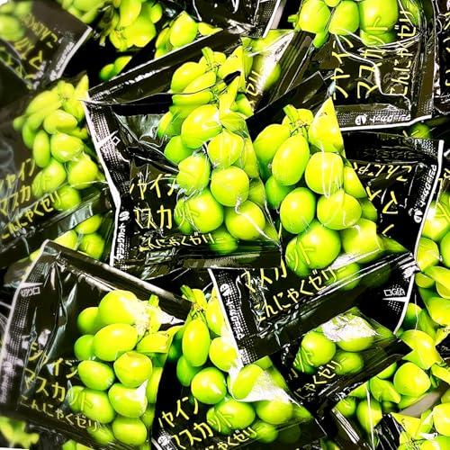 こんにゃくゼリー シャインマスカット 40袋 個包装 パウチ 大容量 蒟蒻ゼリー 国産果汁