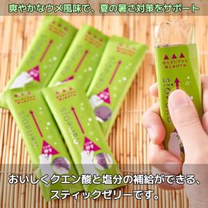 塩ぷるウメ ゼリー (15g×20本) スティ...の詳細画像3