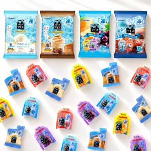 ぷるんと凍らすアイス 6種44個 アソート シャーベット 個包装 小分け カフェオレ バニラ みかん ぶどう ソーダ コーラ ひとくちサイズ