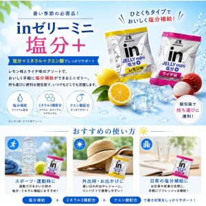 inゼリーミニ 塩分プラス 50個セット レモ...の詳細画像3
