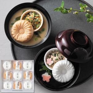 法事 法要 香典返し スープギフト 菊紋最中セットB (A1003)