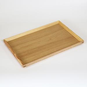 トレー トレイ お盆 木製 ナチュラル 30c...の詳細画像1