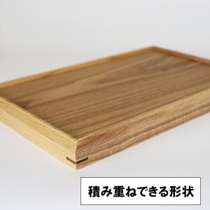 トレー トレイ お盆 木製 ナチュラル 30c...の詳細画像4