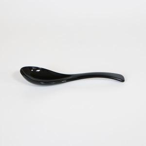 レンゲ スプーン 食洗機対応 日本製 黒 15...の詳細画像2