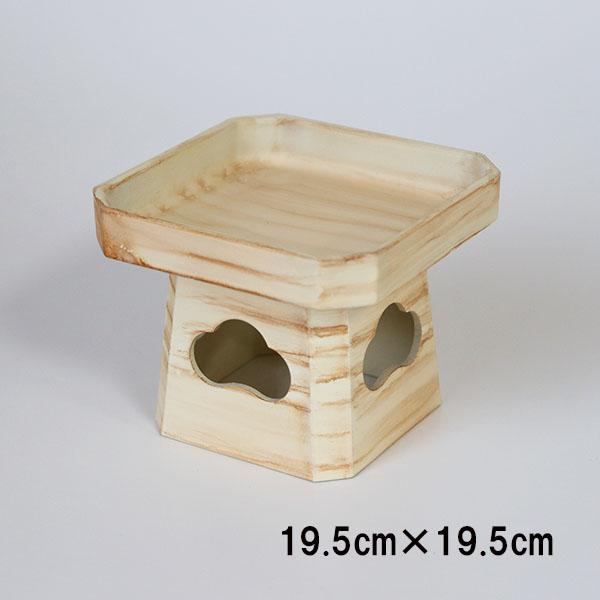 三宝 三方 白木 日本製 19cm お供え 月見 団子 台 お月見さんぽう お供え台 お月見台 飾り...