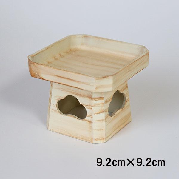 三宝 三方 白木 日本製 9cm お供え 月見 団子 台 お月見さんぽう お供え台 お月見台 飾り台...