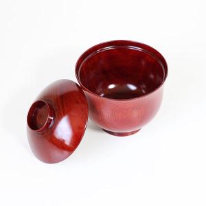 吸い物椀 木製 日本製 蓋付 お椀 汁椀 水目...の詳細画像4