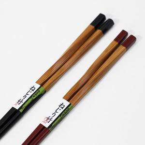 箸 木製 ねじり すす竹 若狭塗 日本製 国産...の詳細画像2