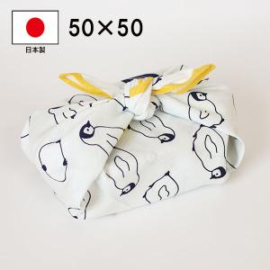 風呂敷 小風呂敷 ふろしき お弁当 弁当箱用 ランチクロス ペンギン ぺんぎん 50cm 綿100% 日本製 お弁当 国産 おしゃれ｜sikkiya