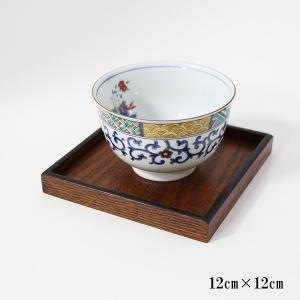銘々皿 茶托 木製 漆塗り ソーサー プレート おもてなし盆 手彫り 黒