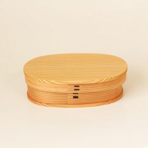 曲げわっぱ 曲げわっぱ弁当箱 日本製 小判 小...の詳細画像1