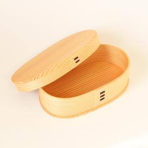 曲げわっぱ 曲げわっぱ弁当箱 日本製 小判 小...の詳細画像2