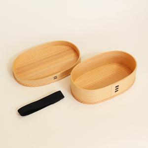 曲げわっぱ 曲げわっぱ弁当箱 日本製 小判 小...の詳細画像3