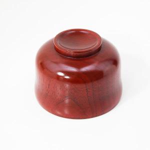 お椀 汁椀 木製 ひさご 朱塗り 漆器 漆塗り...の詳細画像3
