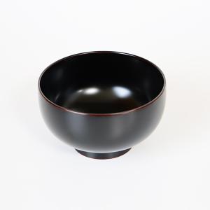 お椀 汁椀 日本製 京型 溜塗り 梶原作 漆器...の詳細画像2