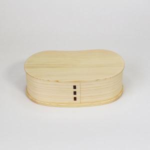 曲げわっぱ 弁当箱 曲げわっぱ弁当箱 豆型 そ...の詳細画像2