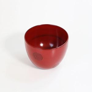 お椀 汁椀 木製 水玉 根来塗り 漆器 漆塗り...の詳細画像3