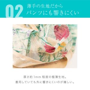 シルク メッシュ 100% ショーツ メール便...の詳細画像3
