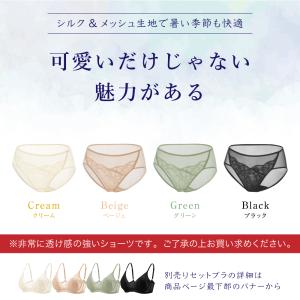 シルク ショーツ 送料無料 レギュラーライズ ...の詳細画像1