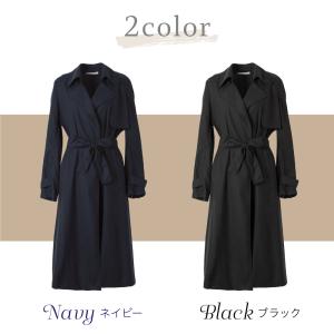 【リテールアウトレット品】 ロングコート シル...の詳細画像4