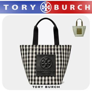 トリーバーチ TORY BURCH バッグ カバン パイパー ギンガム スモール トート 84771