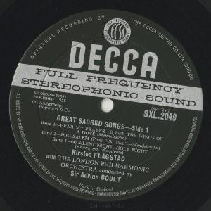 <中古LPレコード>宗教アリア・歌曲集/聖しこ...の詳細画像2