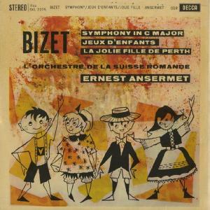 ＜中古LPレコード＞ビゼー：交響曲，「子供の遊び（小組曲）」Ｏｐ．２２，「美しいパースの娘」組曲