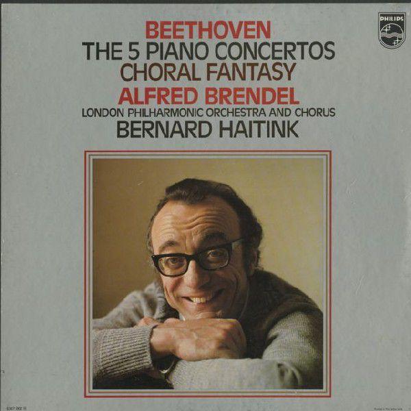 ＜中古LPレコード＞「ベートーヴェン：ピアノ協奏曲全集」（全５曲），合唱幻想曲Ｏｐ．８０