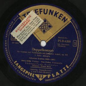 <中古LPレコード>ブラームス:ヴァイオリンと...の詳細画像1