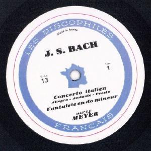 <中古LPレコード>バッハ:イタリア協奏曲,半...の詳細画像1