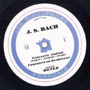 <中古LPレコード>バッハ:イタリア協奏曲,半...の詳細画像1