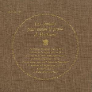 ＜中古LPレコード＞ベートーヴェン：Ｖｎソナタ１〜５，８番