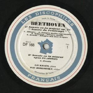 <中古LPレコード>ベートーヴェン:Vnソナタ...の詳細画像2