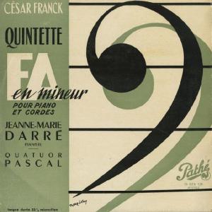 ＜中古LPレコード＞フランク：Ｐｆ五重奏曲
