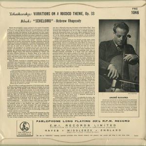 <中古LPレコード>Vc協奏曲集/チャイコフス...の詳細画像1