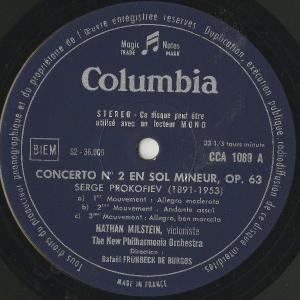 <中古LPレコード>プロコフィエフ:Vn協奏曲...の詳細画像2