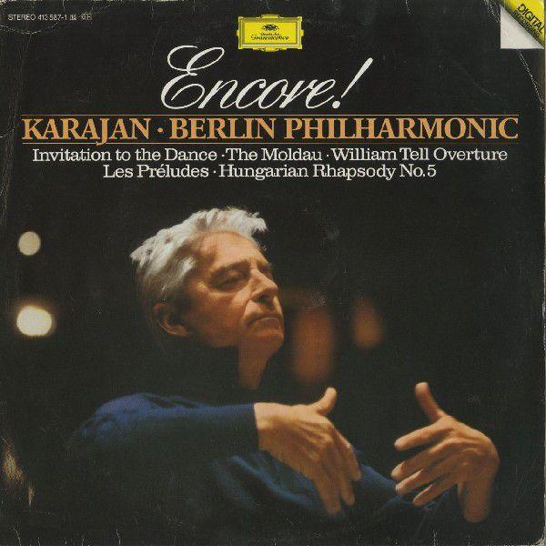 ＜中古LPレコード＞管弦楽曲集/スメタナ：モルダウ，リスト：交響詩「前奏曲」，ハンガリー狂詩曲５番，...