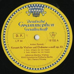 <中古LPレコード>ドヴォルザーク:Vn協奏曲...の詳細画像2