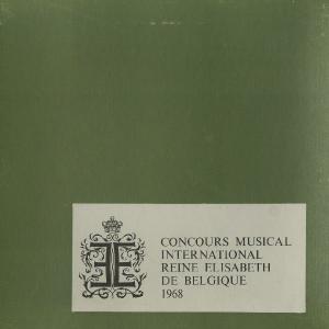 ＜中古LPレコード＞「１９６８年エリザベート王妃国際音楽コンクール（ピアノ部門）」